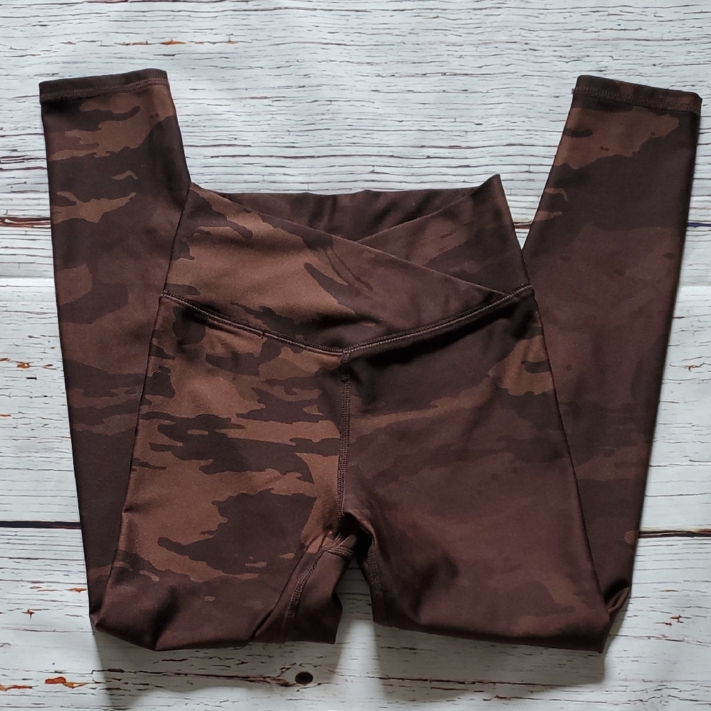 Gap Girls Brown Camouflage Leggings